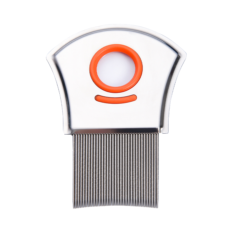 Nagyító üveg rozsdamentes acél tetőfésű